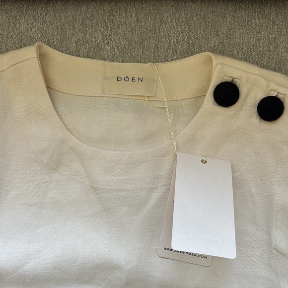 DOEN Coralie Dress Magnolia size 2 | New with tags - Picture 8 of 8